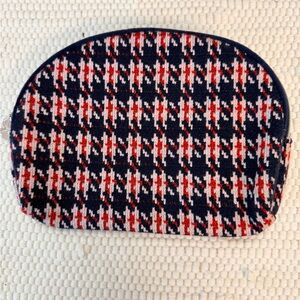 Houndstooth Patterned Pouch